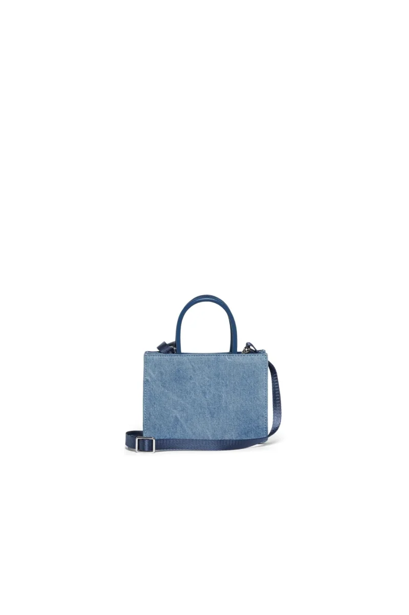 BORSA IN DENIM CON LOGO DIESEL - immagine 3