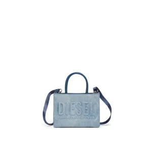 BORSA IN DENIM CON LOGO DIESEL