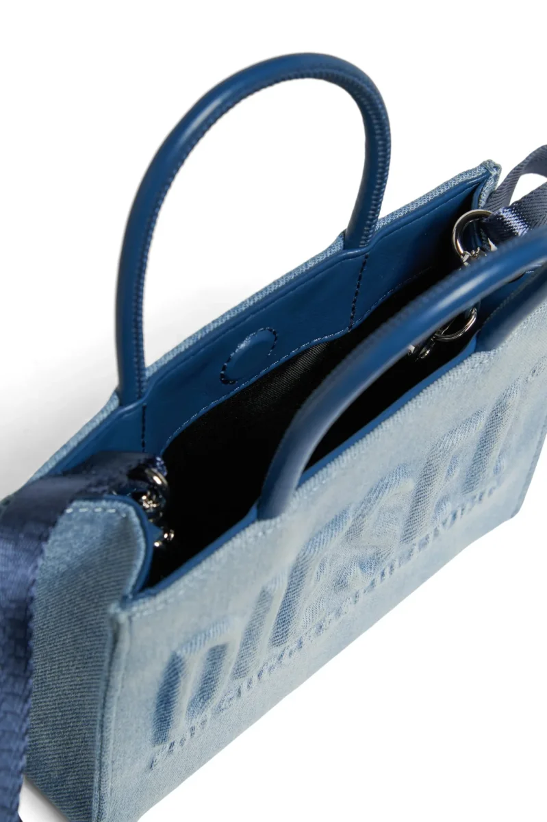 BORSA IN DENIM CON LOGO DIESEL - immagine 5