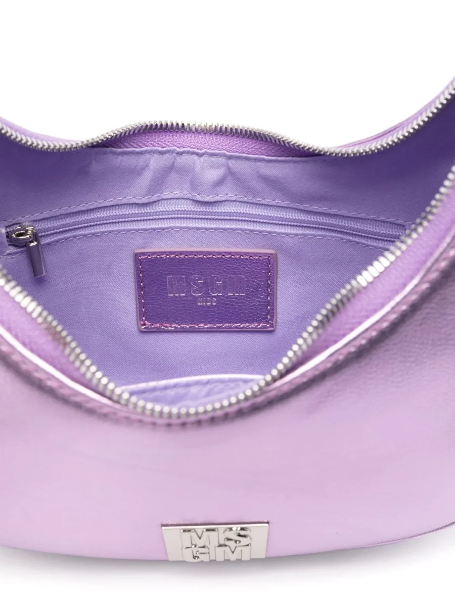 BORSA LILLA METALLIZZATA MSGM - immagine 5