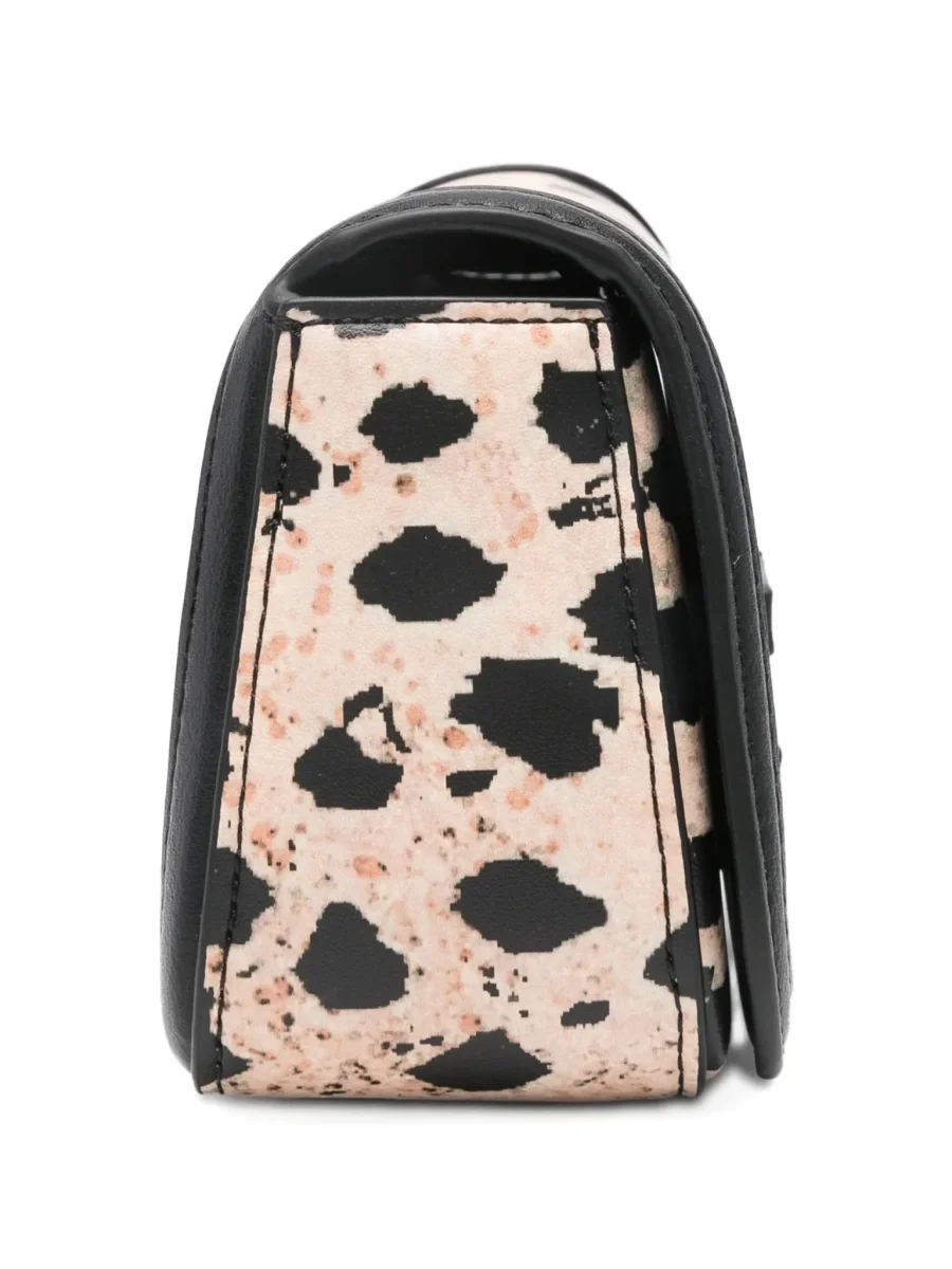 BORSA MACULATA BEIGE-NERO ELISABETTA FRANCHI - immagine 4