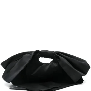 BORSA NERA CON FIOCCO DOUUOD