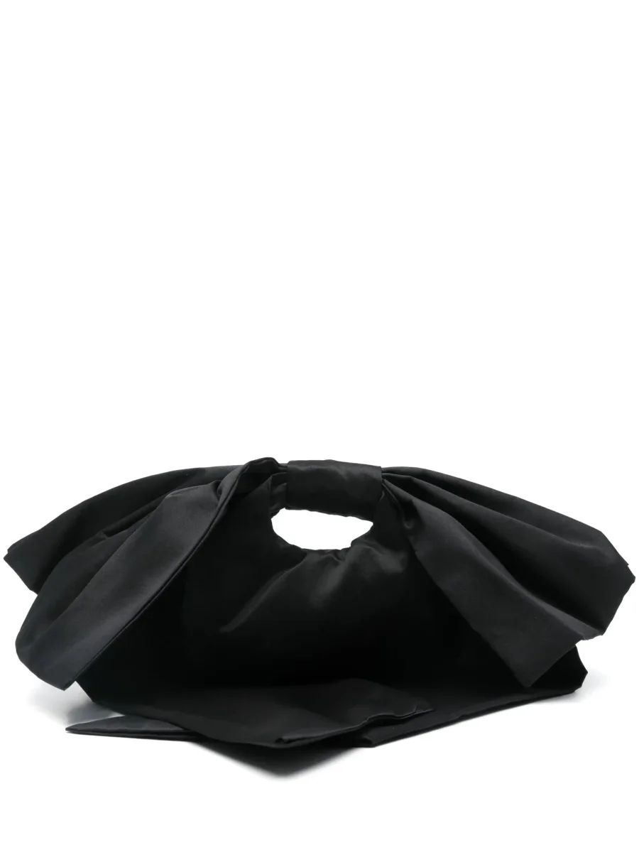 BORSA NERA CON FIOCCO DOUUOD - immagine 2