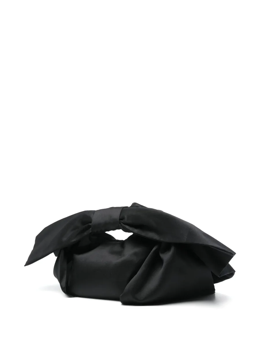 BORSA NERA CON FIOCCO DOUUOD - immagine 3