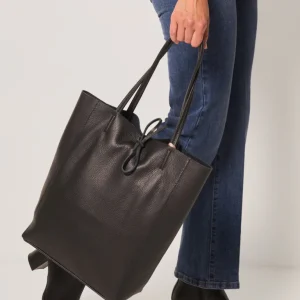 Borsa shopper in pelle