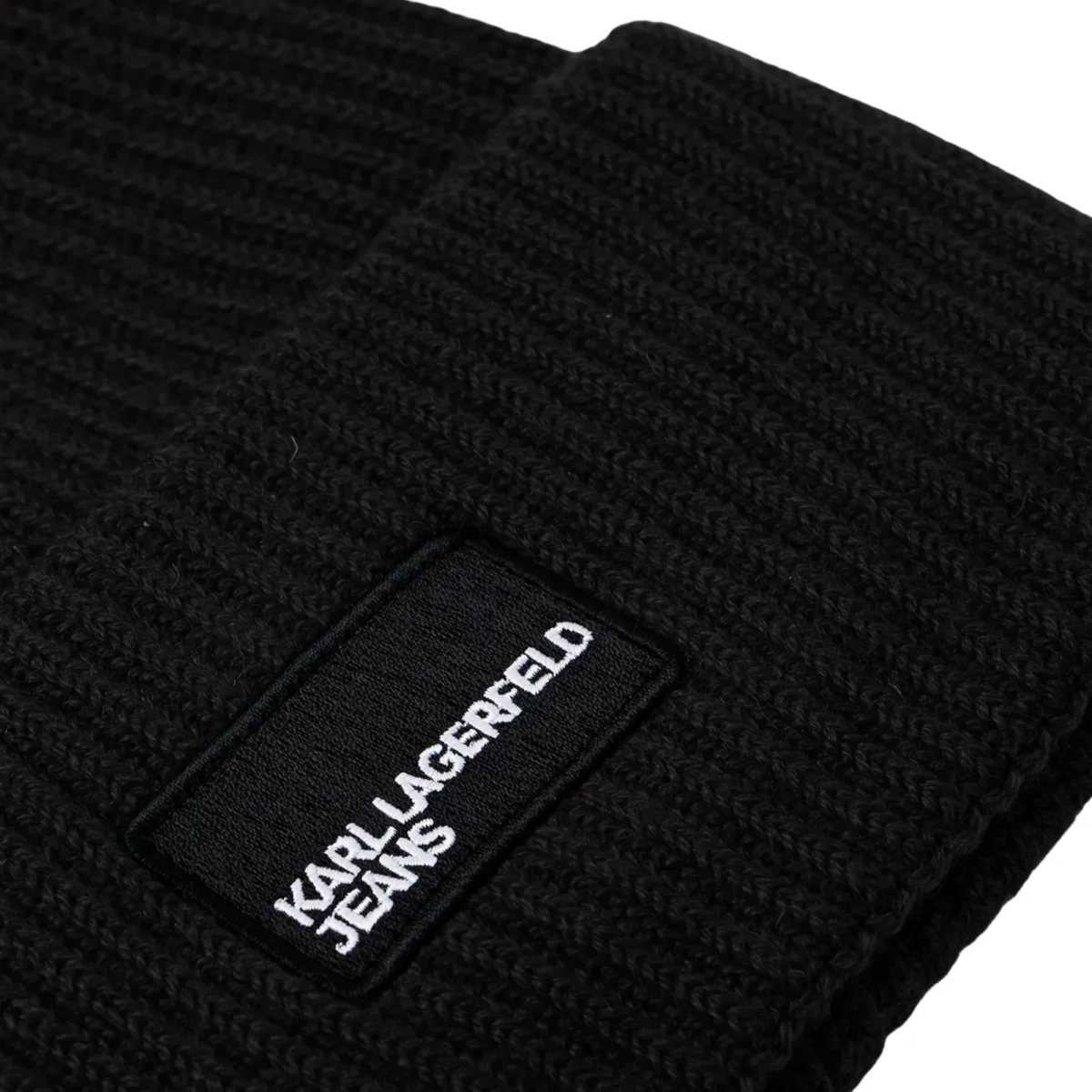 Karl Lagerfeld Cappello Patch Logo Beanie - immagine 3