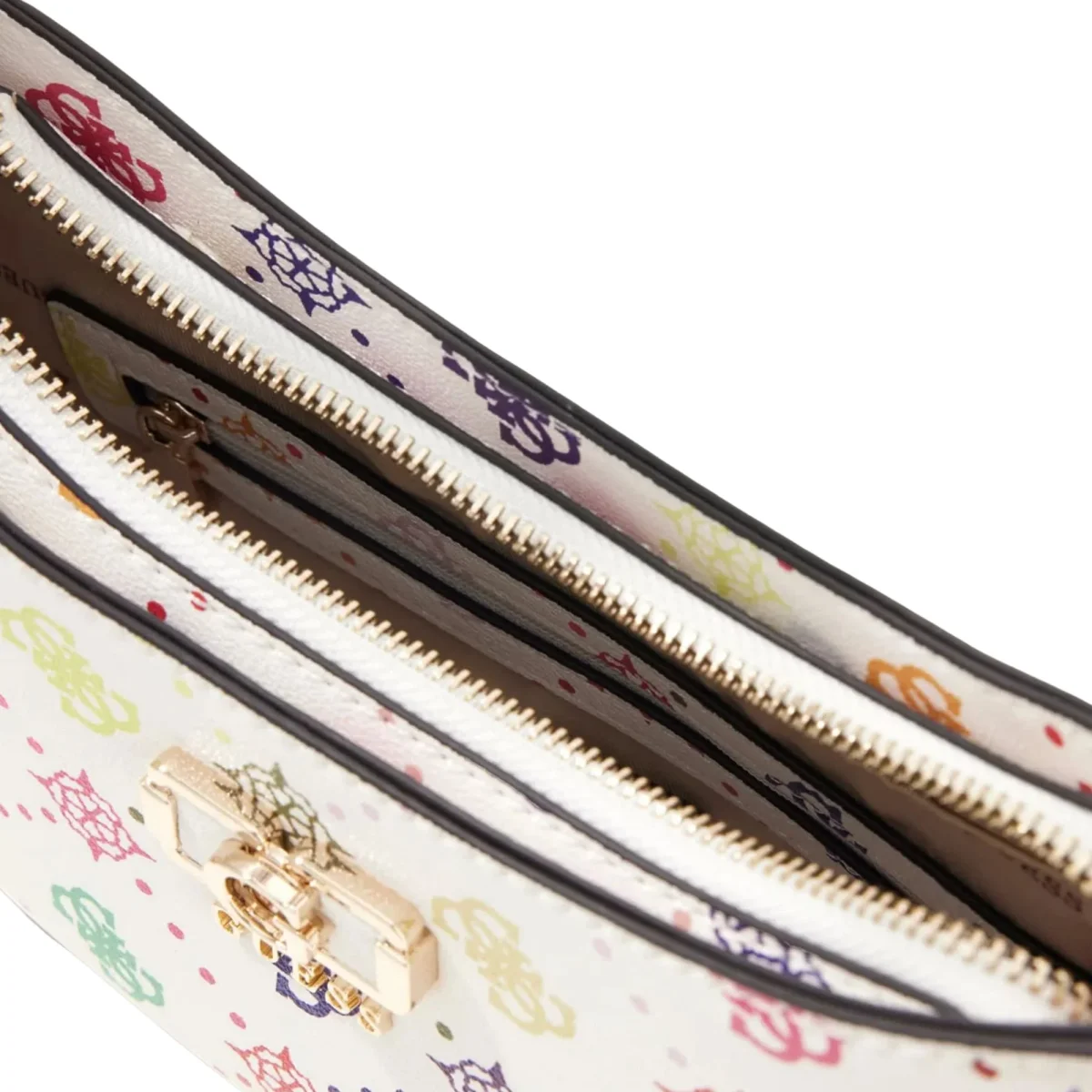 Guess Borsa Emelie Logo Top Zip Shldr Bag - immagine 4