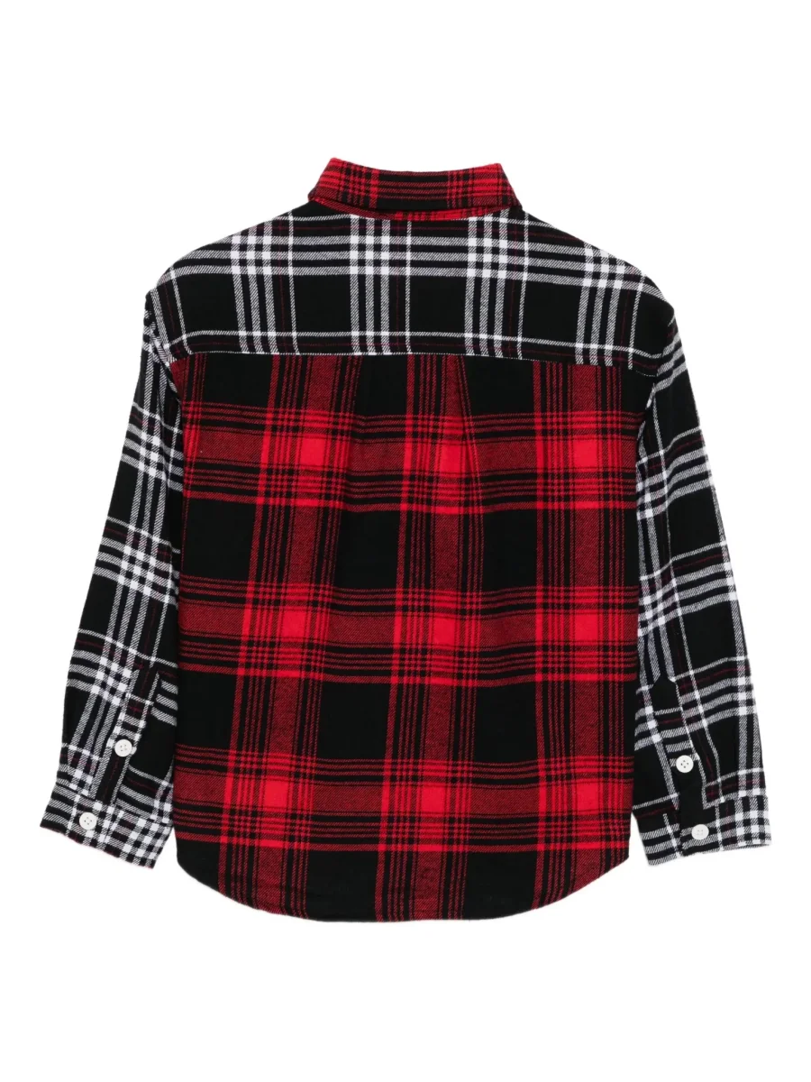 CAMICIA A QUADRI ROSSO STELLA MCCARTNEY - immagine 3