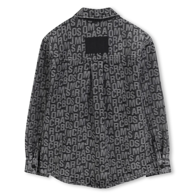 CAMICIA IN DENI NERO LOGATA MARC JACOBS - immagine 3