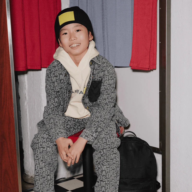 CAMICIA IN DENI NERO LOGATA MARC JACOBS - immagine 4