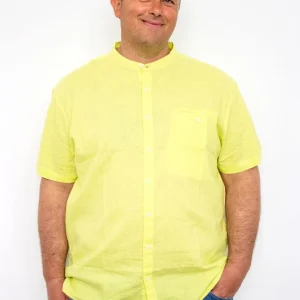 Camicia in misto lino