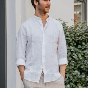 Camicia in puro lino