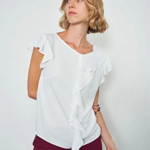 Camicetta con volant