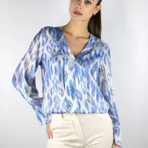 Camicia con scollo a punta
