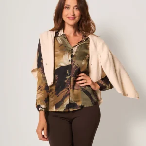 Camicia fantasia donna