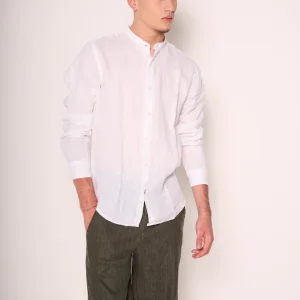 Camicia alla Coreana in Lino