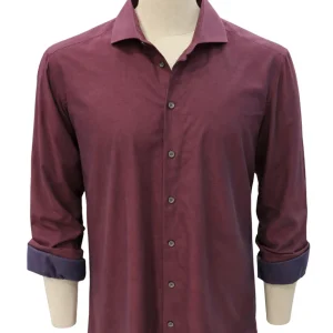 Camicia uomo con collo classico