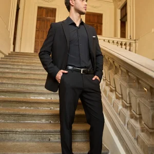 Camicia uomo con colletto classico