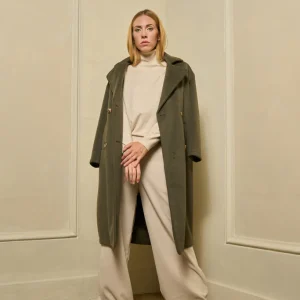 Cappotto donna doppiopetto