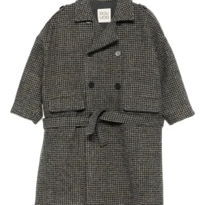 CAPPOTTO DOPPIOPETTO A QUADRI DOUUOD