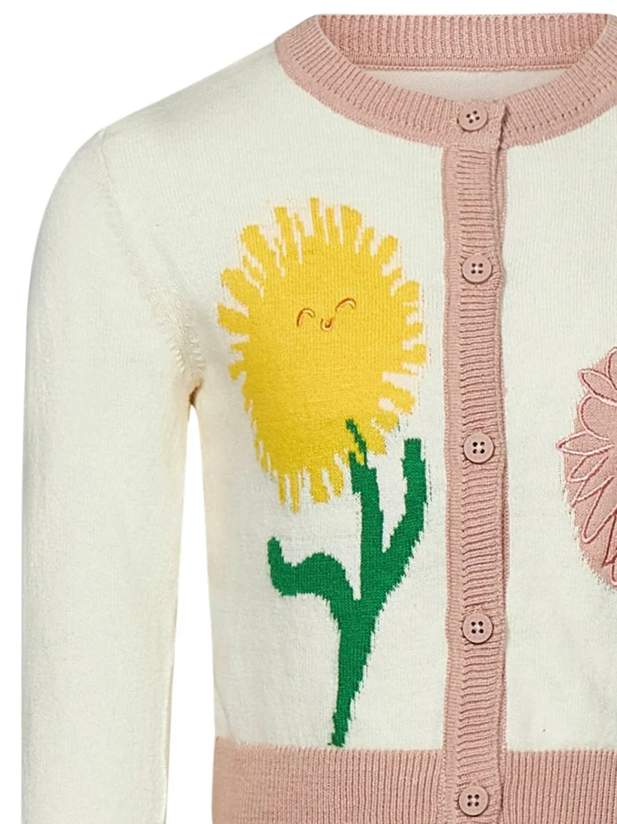 CARDIGAN BIANCO CON RICAMI STELLA MCCARTNEY - immagine 4