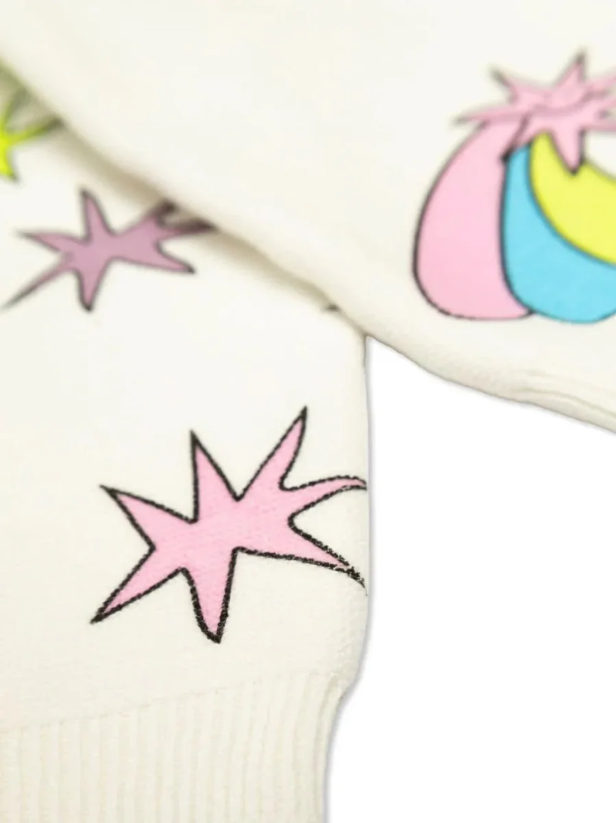 CARDIGAN BIANCO CON STAMPA STELLA MCCARTNEY - immagine 5