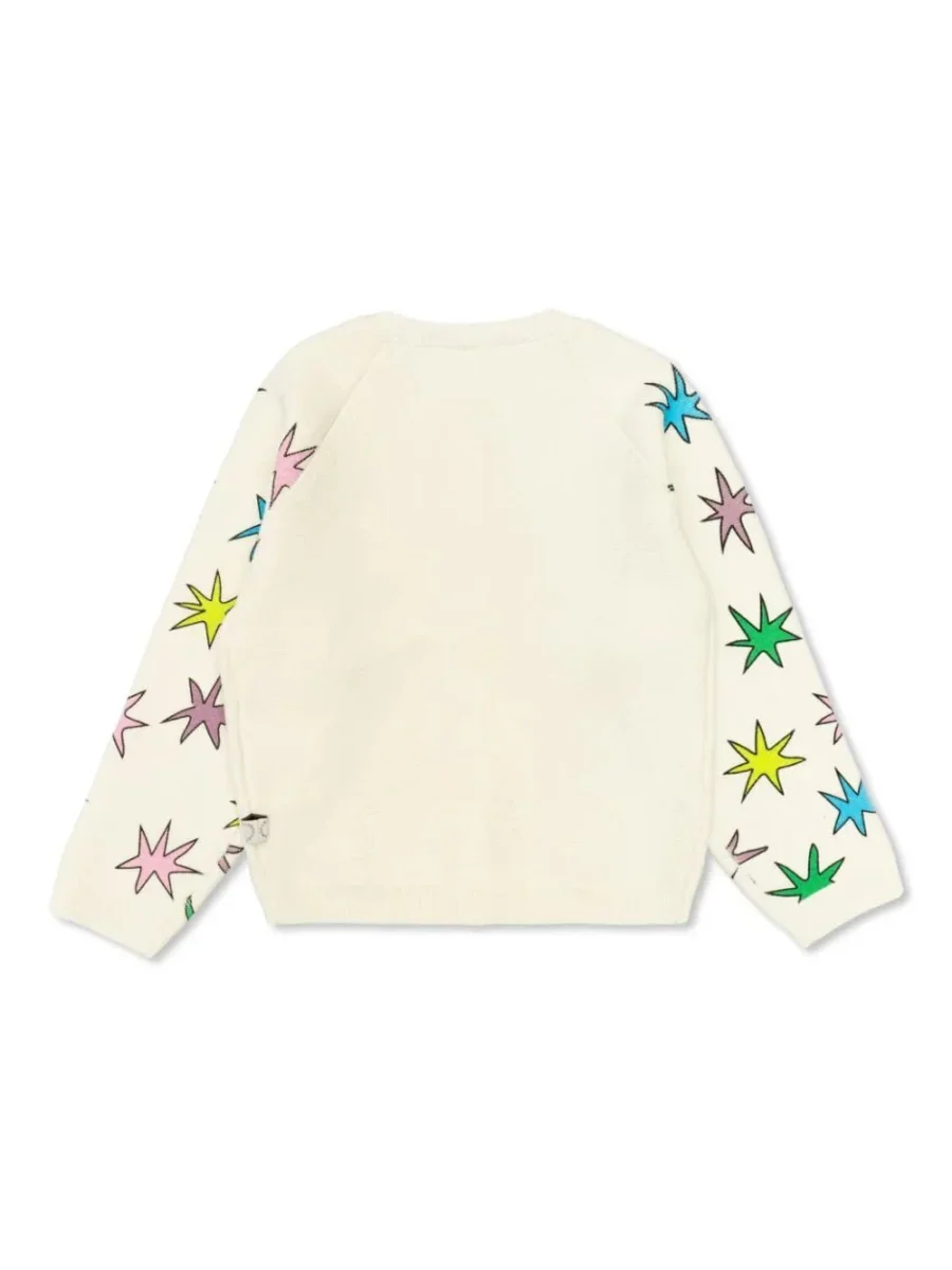 CARDIGAN BIANCO CON STAMPA STELLA MCCARTNEY - immagine 3