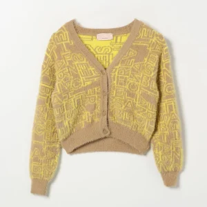 CARDIGAN CAMEL/MIMOSA ELISABETTA FRANCHI