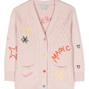 CARDIGAN CON RICAMO STELLA MCCARTNEY