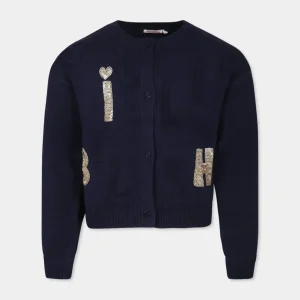 CARDIGAN IN MAGLIA BILLIEBLUSH