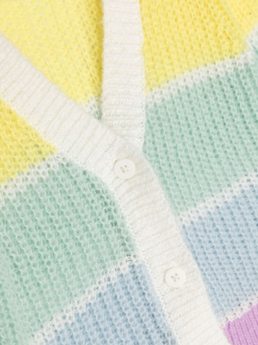CARDIGAN MULTICOLOR A RIGHE STELLA MCCARTNEY - immagine 4