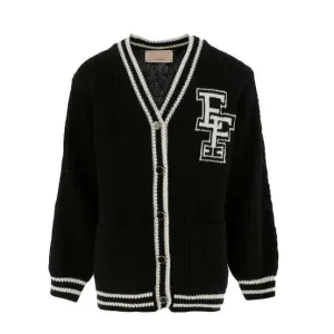 CARDIGAN NERO ELISABETTA FRANCHI
