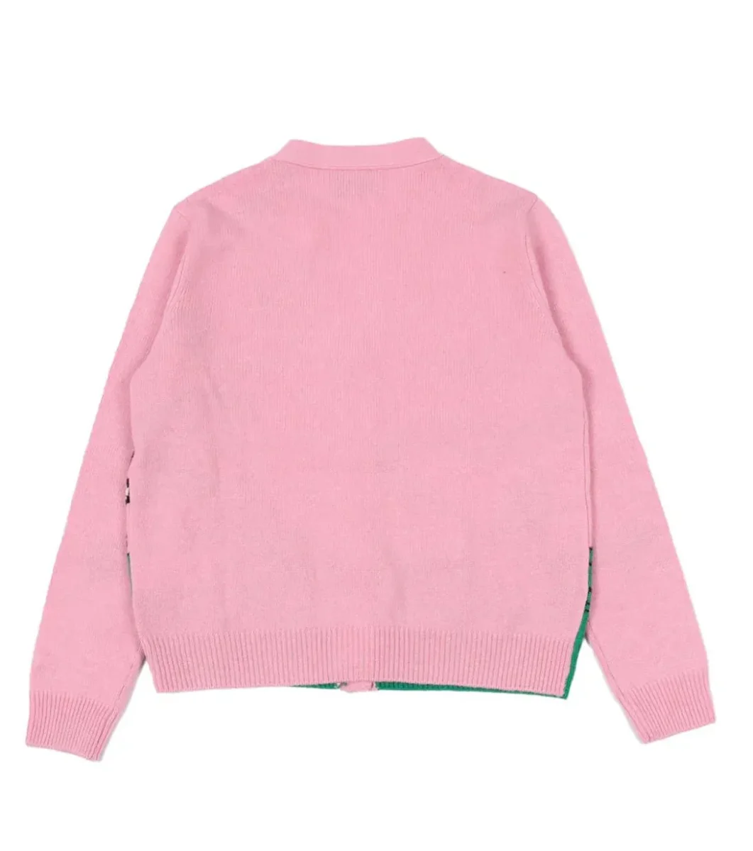 CARDIGAN ROSA CON SNOOPY MC2 SAINT BARTH - immagine 3