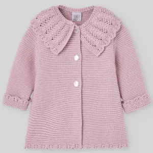 CARDIGAN ROSA IN LANA PAZ RODRIGUEZ