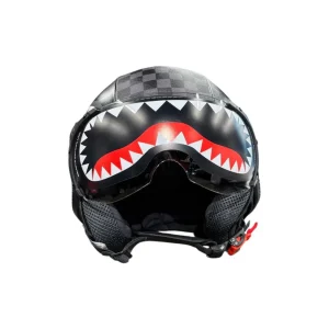CASCO SHARKS IN PARIS HELMET GREY SPRAYGROUND