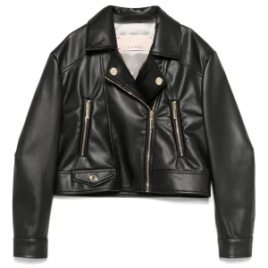 CHIODO IN ECOPELLE NERO ELISABETTA FRANCHI