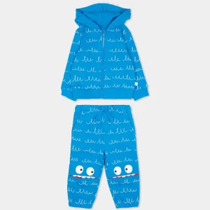 COMPLETO AZZURRO LOGATO STELLA MCCARTNEY