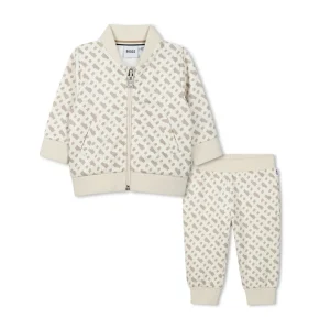 COMPLETO FELPA CON ZIP+PANTALONE HUGO BOSS