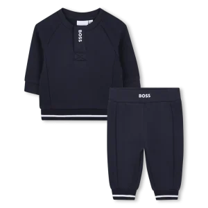 COMPLETO FELPA+PANTALONE BLU HUGO BOSS