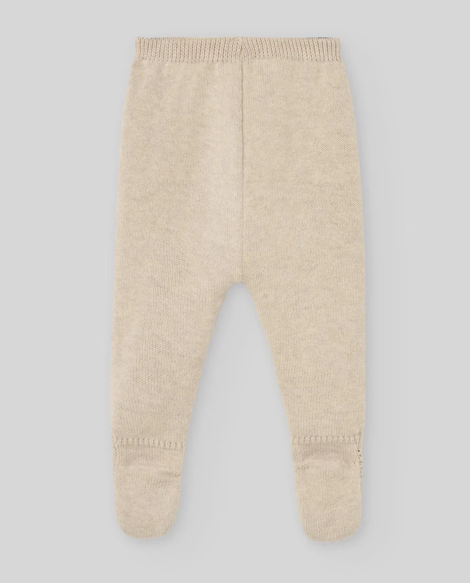 COMPLETO NEONATA MAGLIA+ GHETTINO AVENA/ROSA PAZ RODRIGUEZ - immagine 4