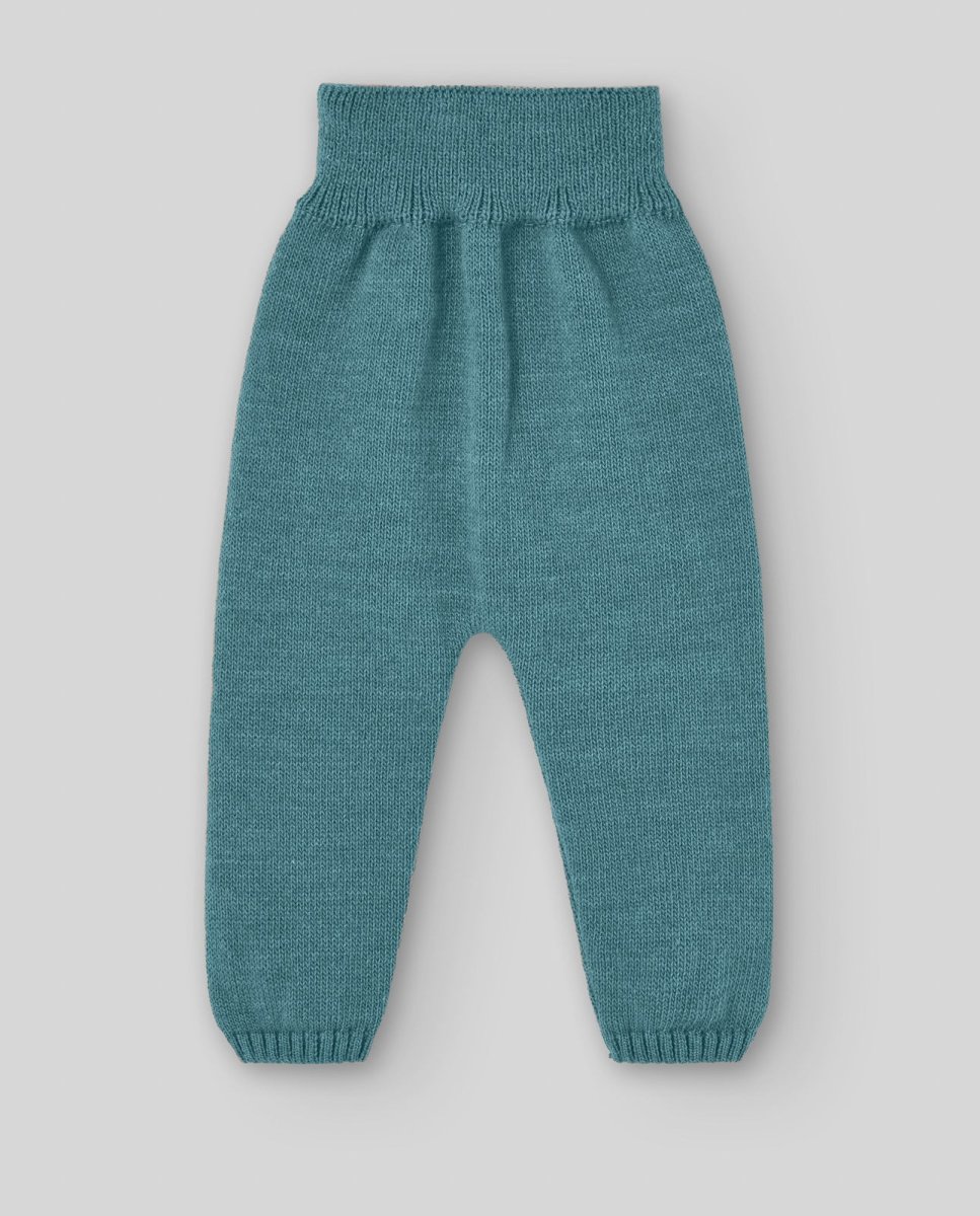 COMPLETO NEONATO MAGLIA+GHETTINO VERDE ABETO/BEIGE PAZ RODRIGUEZ - immagine 3