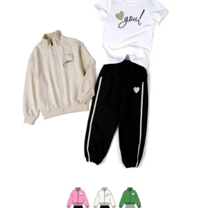 Completino 3 pezzi da bambina