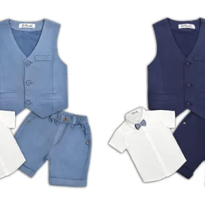 Completino elegante da bambino 3 pezzi