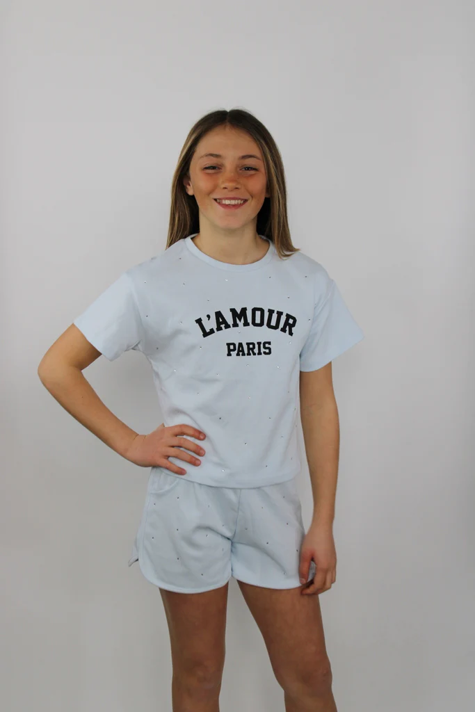 Completo 2 pezzi con strass - immagine 3