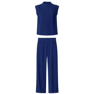 Coordinato Donna Elegante Blu