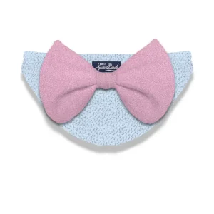 COSTUME MC2 SAINT BARTH LILLA CON FIOCCO ROSA SUL RETRO