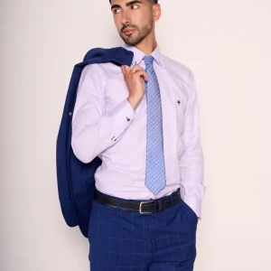 Cravatta uomo larga fantasia