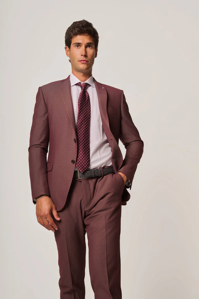 Cravatta fantasia micro pois - immagine 2