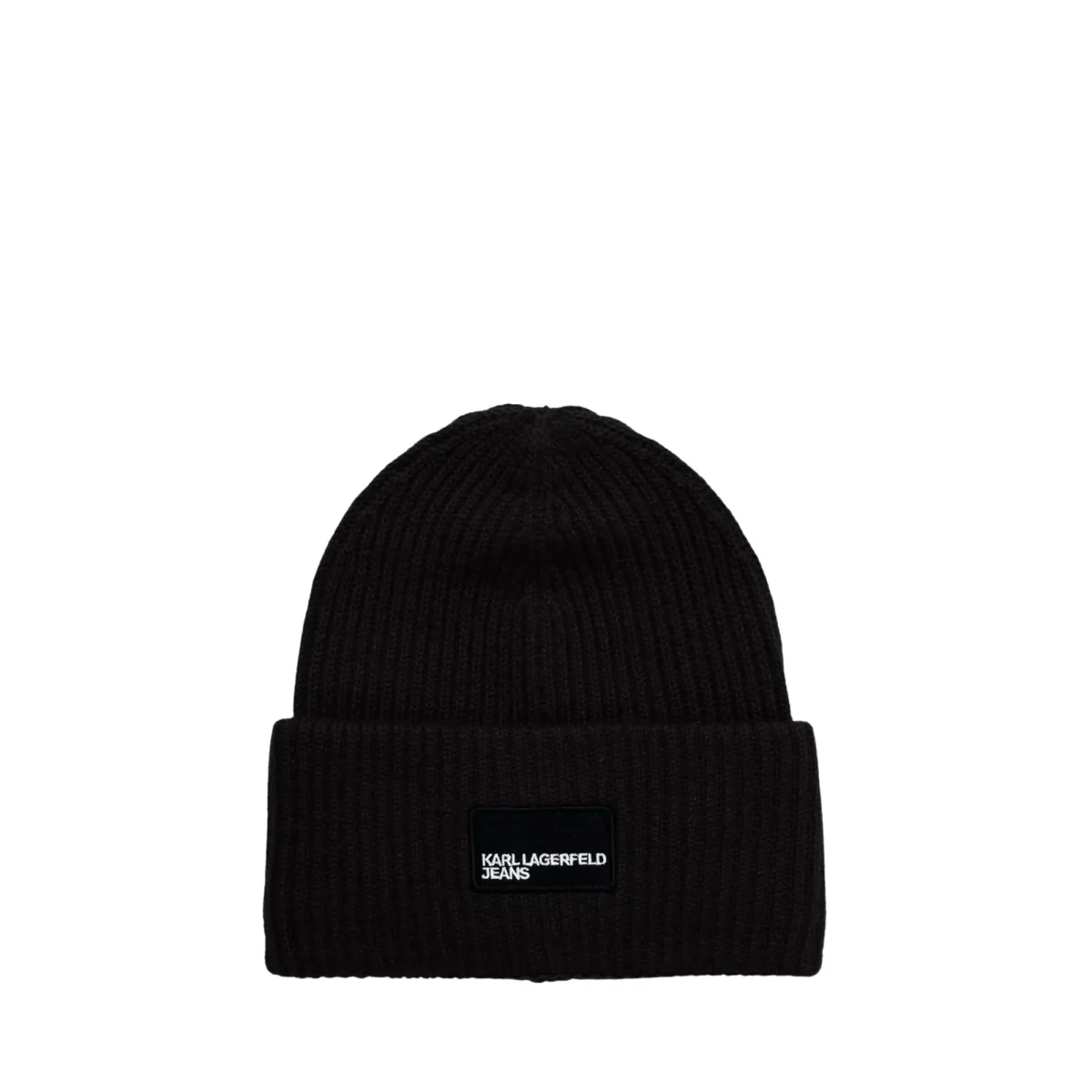 Karl Lagerfeld Cappello Patch Logo Beanie