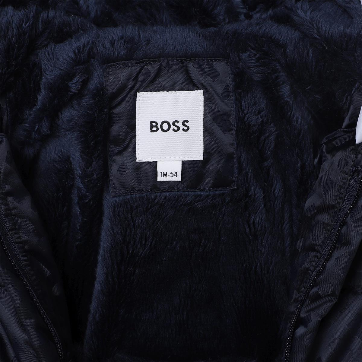 ESCHIMO BLU LOGATO HUGO BOSS - immagine 4
